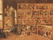 TENIERS, David the Younger Archduke Leopold william in his gallery at Brussels china oil painting artist